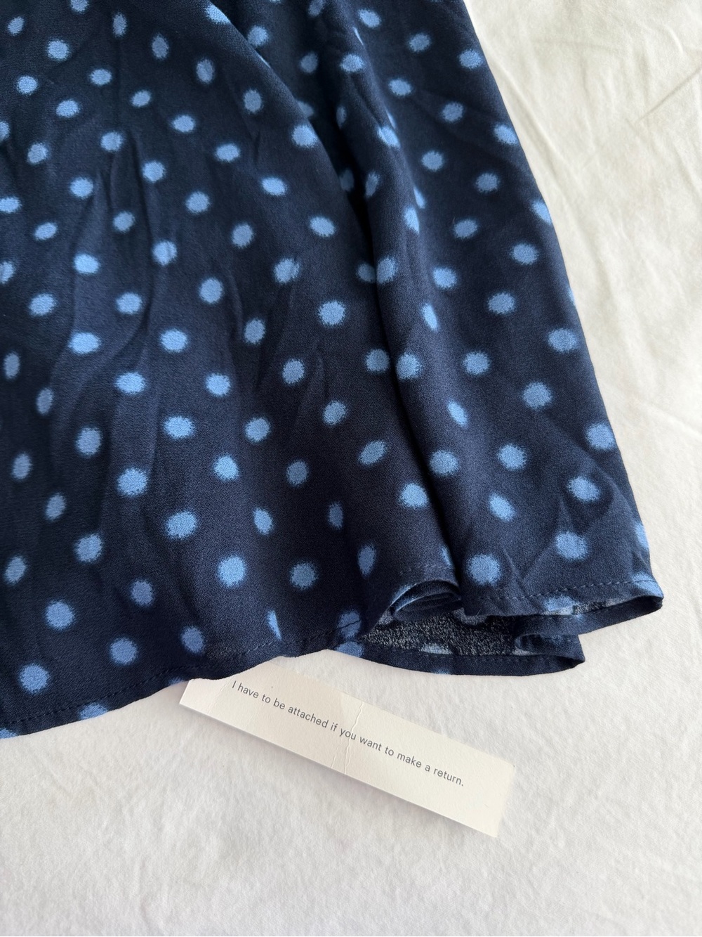 NWT Reformation Valencio Polka Dot Mini Dress - Picture 5 of 11